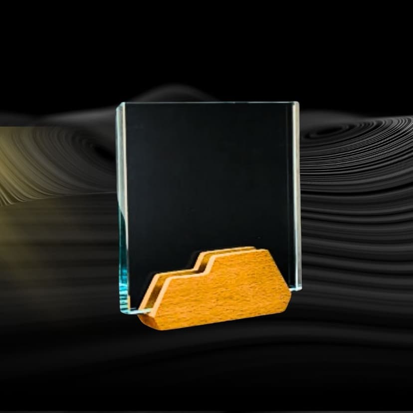 โล่รางวัลคริสตัล